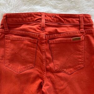 Joe’s Jeans burnt orange skinny - size 25